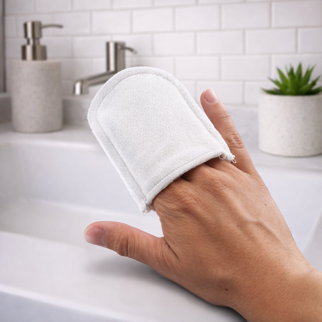 Mini-gants démaquillants