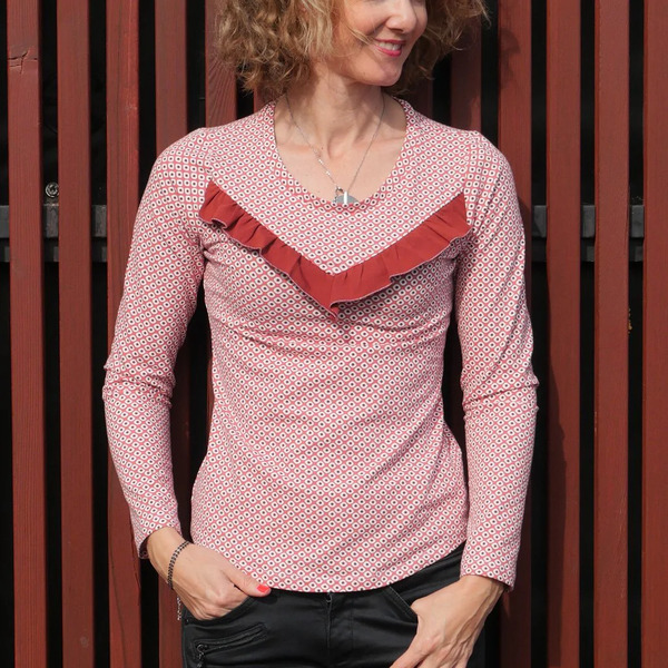 Patron T-shirt Femme Camélia