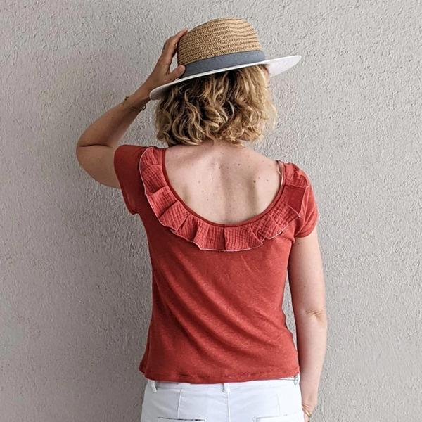 Patron T-shirt Femme Camélia