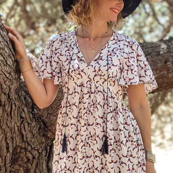 Patron Robe Maxi-dress et robe courte Idylle