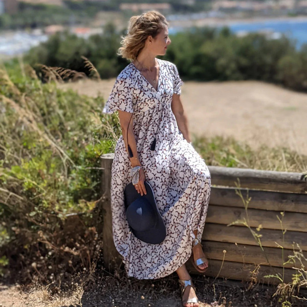 Patron Robe Maxi-dress et robe courte Idylle