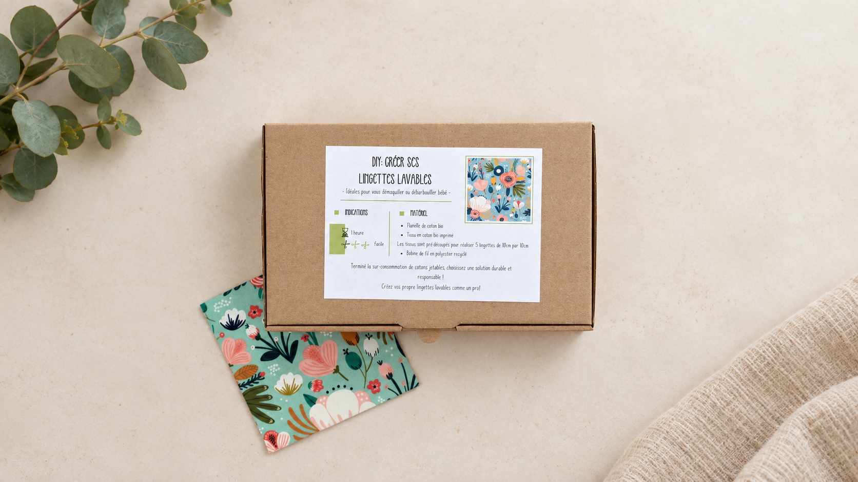 Kit DIY lingettes lavables – Image 3
